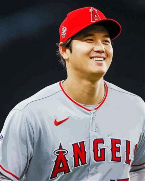 The Japanese Shohei Ohtani Paint By Numbers Paint By Numbers For Adult