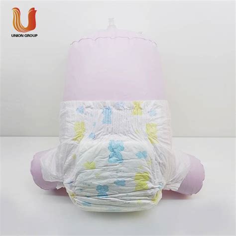 China A Grade Disposable Cloth Like Film Baby Cotton Diaper