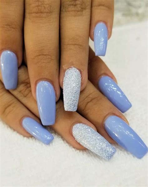 15 Beautiful Blue Glitter Nail Art Designs For 2018 See Here Our