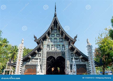 The Temple Is Made Of Wood Stock Photo Image Of Built 172591012