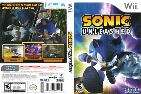 Sonic Unleashed 2008 Wii Cover Dvdcovercom