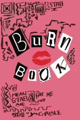 Libro Burn Book Mean Girls Cuaderno Tapa Dura 80 Hojas Sp Meses
