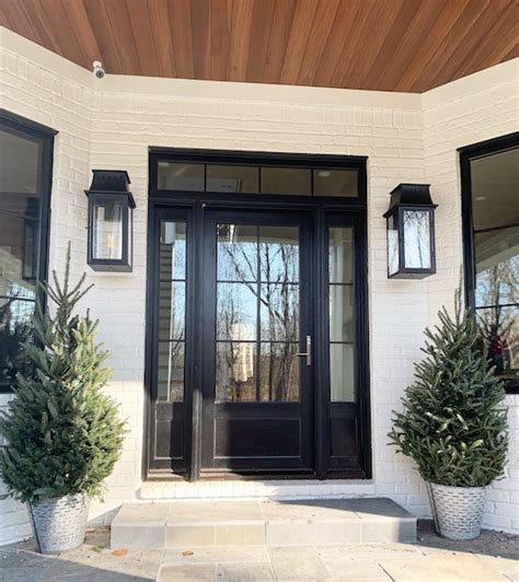 The Best Front Doors With Sidelights And Transoms