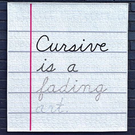 A Recent Finish Cursive Because It Is A Fading Art Bias Flickr