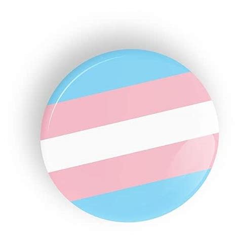 Transgender Pride Flag Pin Badge Button Or Fridge Magnet