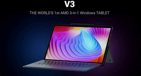 Minisforum V3 The Worlds 1st Amd Windows Tablet Arrives