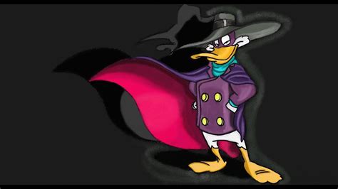 Lets Draw Darkwing Duck Youtube