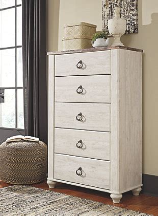 Live in the wow with our range of wonderfully designed & flawlessly styled chests of drawers. Chest of Drawers $297 | Ashley Furniture HomeStore ...