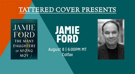 Jamie Ford Live At Colfax Tattered Cover Book Store