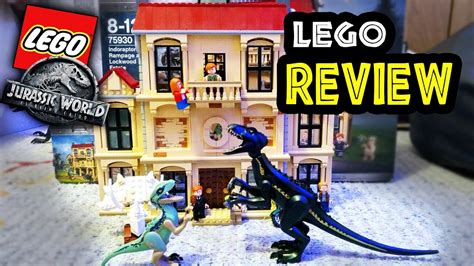 Lego Indoraptor Lockwood Estate Review Completa Jurassic World 2 Lego Set Youtube