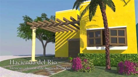 Visit our website to find more information. Hacienda del Rio - Playa del Carmen mexican colonial style homes & condos - TOPMexicoRealEstate ...