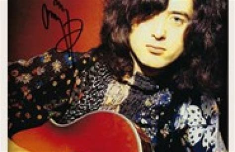 5 Jimmy Page Signed 8x10 Photograph Rock Star Galleryrock Star Gallery