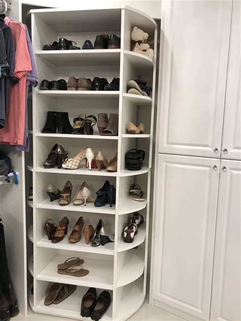 My Lazy Susan Shoe Rack Round And Round It Goes Lazy Susan Shoe