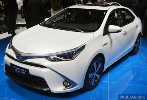 Toyota Corolla Levin Plug In Hybrids In China By 2018