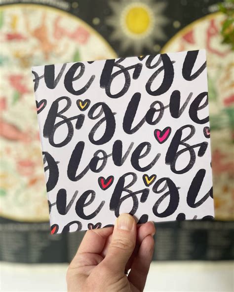 Big Love Valentines Card By Jen Roffe