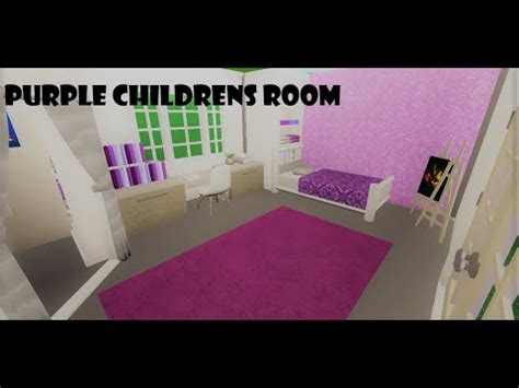 Check spelling or type a new query. Purple Children's Bedroom| BLOXBURG BUILD - YouTube