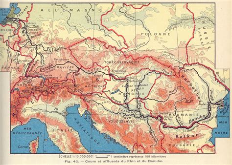 Central Europe 1933 Source Géographie Cours Maps On The Web