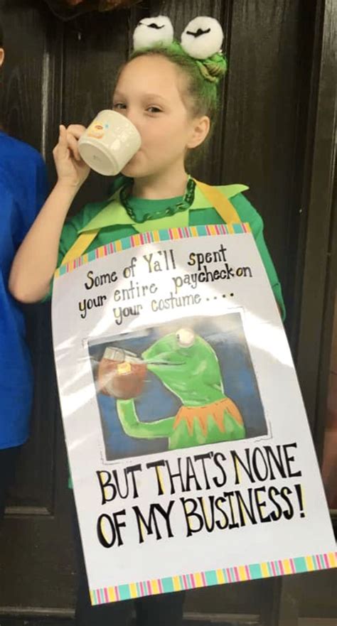 Meme Costume Kermit Halloween Costumes Memes Quotes Quotations