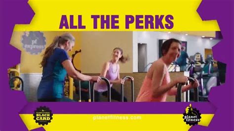 With the black card, you can bring a guest with you every time, that effectively makes it membership for two. Planet Fitness 25 Cent Down Black Card Sale TV Commercial, 'All the Perks' - iSpot.tv