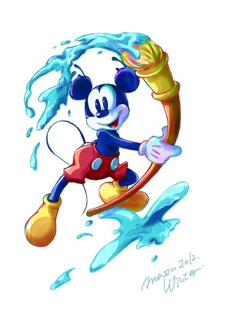 Epic Mickey By Massu55 Mickey Mouse Art Epic Mickey Mickey Mouse Cartoon