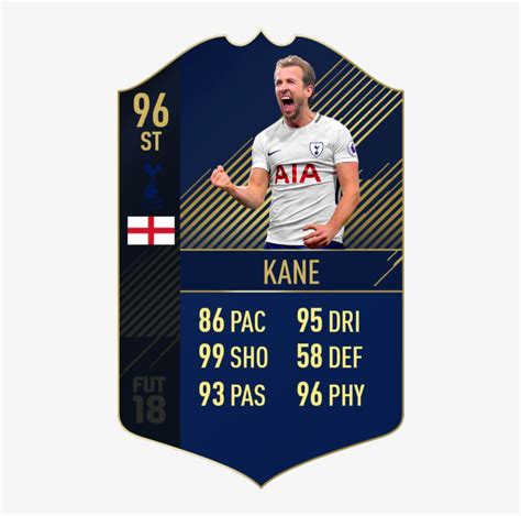 Download A Real Life Size Fut Card Of Harry Kane With Diverse Kane