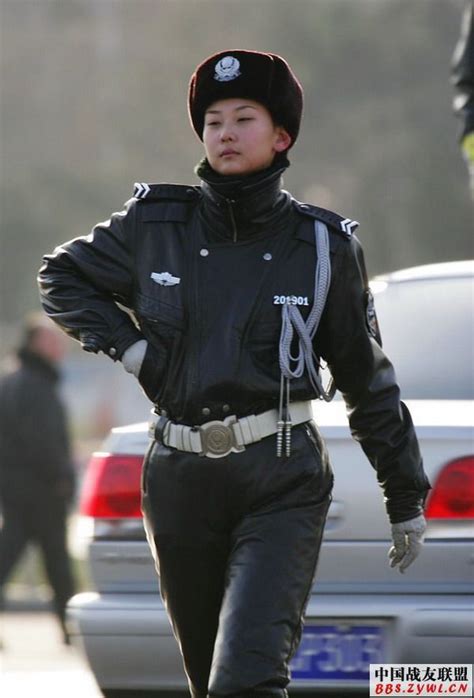 chinese female police uniform