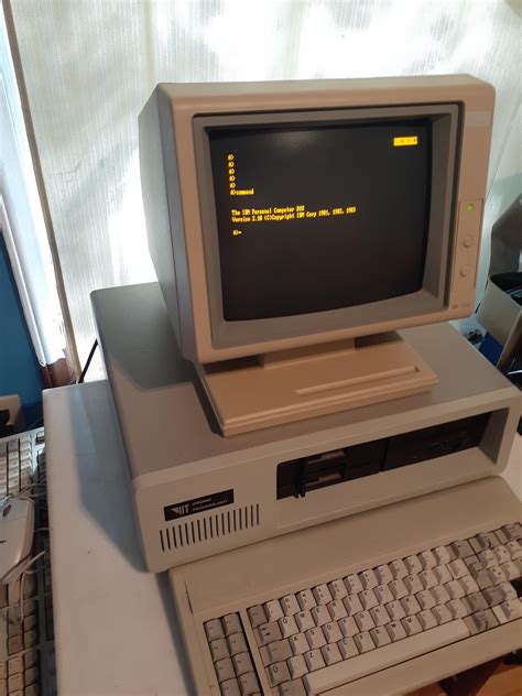 Just Got This Old Ibm Pc Clone Working Fully Very Troubled System R