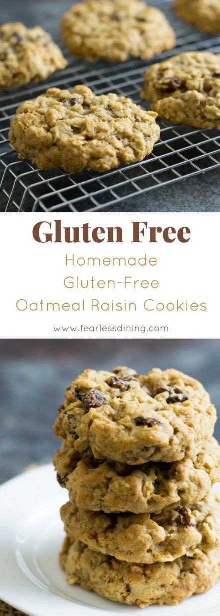 Not a fan of most oatmeal raisin cookies? Soft and chewy gluten free oatmeal raisin cookies with an optional Irish c… | Gluten free cookie ...