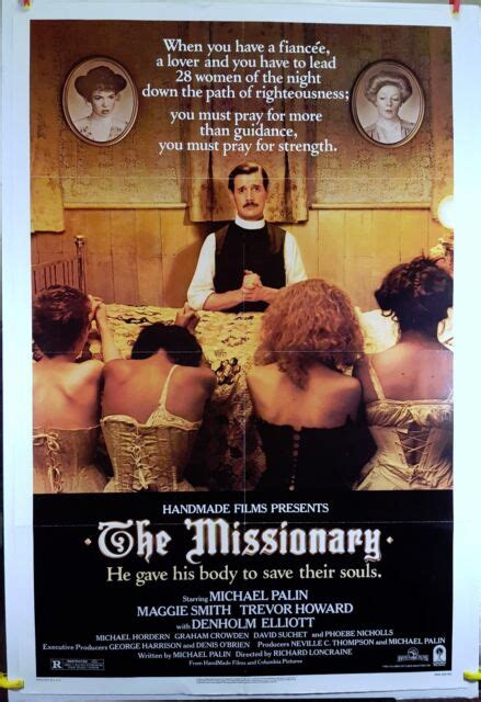 The Missionary 1982 Original Movie Poster 27x41 Folded Us 1 Sheet Ebay