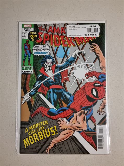 Amazing Spider Man 101 Facsimile Edition 1st Appearance Of Morbius