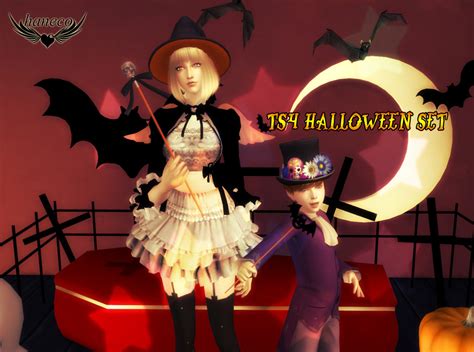 Sims 4 Ccs The Best Halloween Set 2016 By Hanecos Box