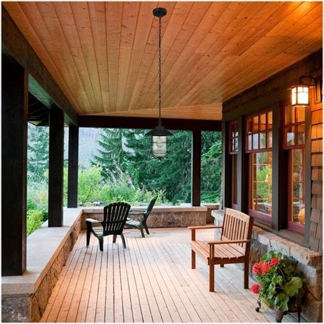 63 Back Porch Design Ideas That Will Be Trendy 50 Brick Exterior