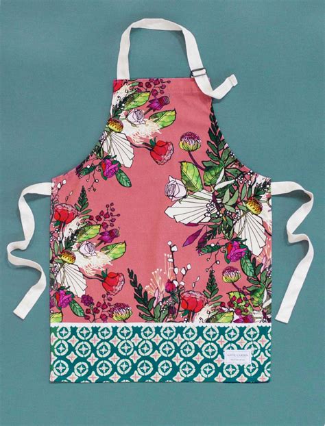 Childrens Apron Pink Blooms Mini Me By Katie Cardew