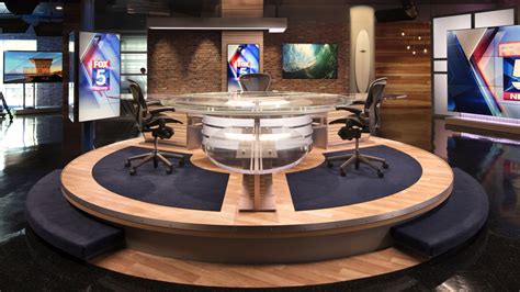 Kswb Fox 5 Broadcast Set Design Gallery