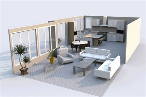 13 Open Plan Kitchen Living Room Layout Ideas