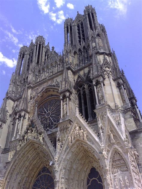 Gothic Architecture Ancient Architecture French Cathedrals Reims