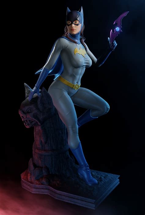 batgirl 3d print model by kaladrash