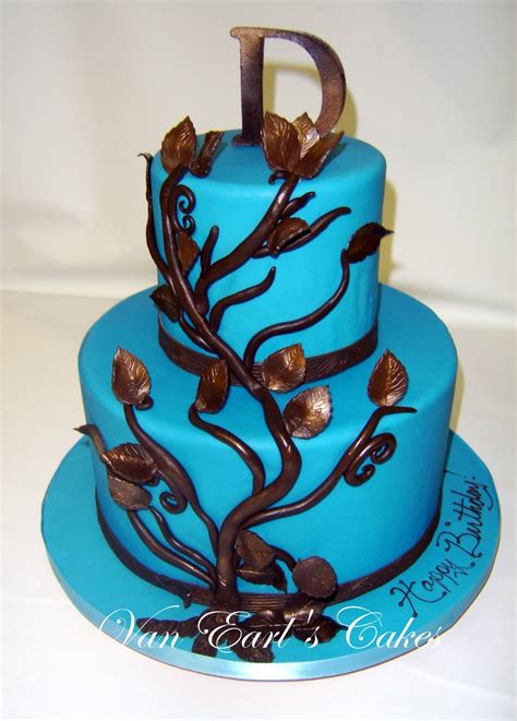 Wedding cakes northampton | deliciously divine cake design. Surprise Blue Birthday Cake | Cake designs birthday, Blue ...