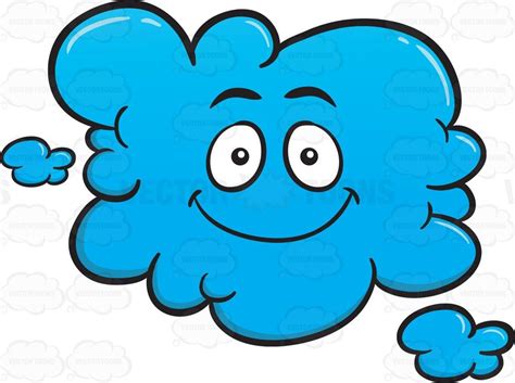 Smiling Blue Cloud Emoji Cloud Emoji Blue Clouds Clouds