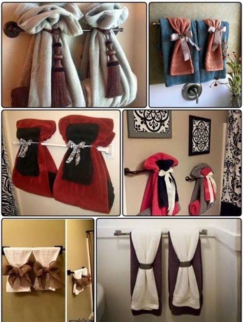 So here are 11 ways to display bathroom towels beautifully! Pin by Heather O'Neill on Bathroom decor | Bathroom towel ...