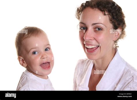 Happy Mother And Baby Stock Photo Alamy