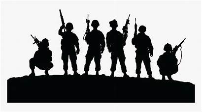 Military Defence Soldier Silhouette Veteran States Happy