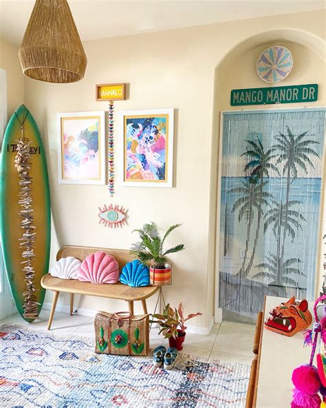 This Cheery Florida Homes ‘tropical Bohemian Surf Shack Bungalow