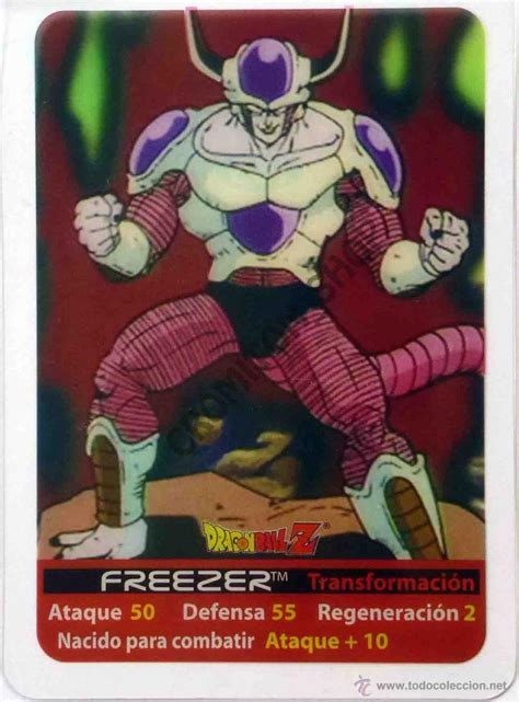 Babyvegeta ball basil bergamo bills bra brianne bulma cards cell champa chaoz chichi dodoria dragon dragonball fight frieza frost god gohan goku goten kale krillin lavender majinbu naruto pan saiyajin. nº 133 freezer - dragon ball z lamincards ediba - Comprar ...