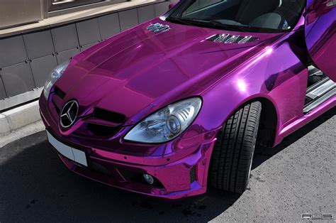 Low voc versions are also. Mercedes SLK in Purple Chrome