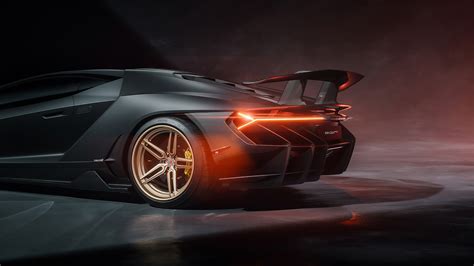 Lamborghini Centenario Rear 4k Hd Cars 4k Wallpapers Images