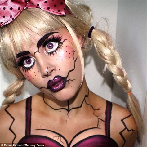 Beauty Blogger Emma Hedman Transforms Herself Into A Disturbing Doll