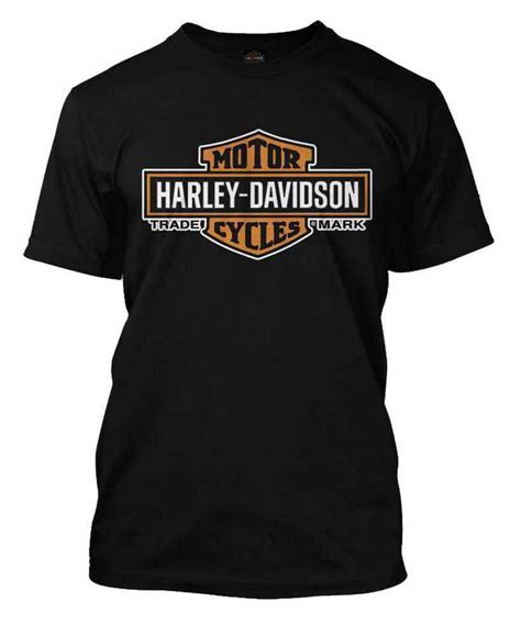 Harley Davidson Mens Bar And Shield Black T Shirt Medium