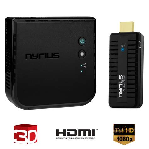 Some of them will even send what's on your smartphone or tablet to your living room. Nyrius ARIES Prime Digital Wireless HDMI Transmitter ...