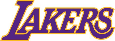 Download Lakers Logo Clipart Black And White  Kopi Hitam